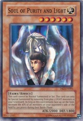Soul of Purity and Light - DB2-EN005 - Common Unlimited Dark Beginning 2 DB2