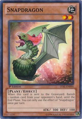 Snapdragon - LVAL-EN094 - Common 1st Edition Legacy of the Valiant 1st Edition Singles