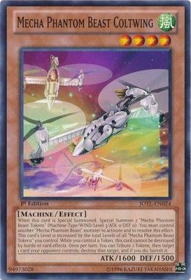 Mecha Phantom Beast Coltwing - JOTL-EN024 - Common 1st Edition Judgment of the Light 1st Edition Singles (espanol)