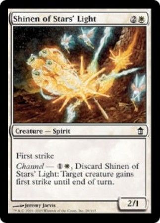 Shinen of Stars&#39; Light Saviors of Kamigawa Singles (Español)
