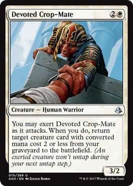 Devoted Crop-Mate 010/269 Amonkhet Singles
