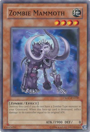 Zombie Mammoth - CSOC-EN030 - Common Unlimited Crossroads of Chaos [CSOC] Unlimited Singles