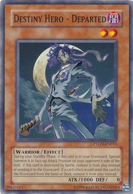Destiny Hero - Departed - PTDN-EN015 - Common Unlimited Phantom Darkness [PTDN] Unlimited Singles