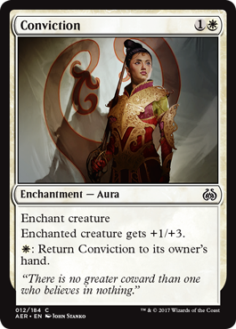 Conviction 012/184 - Aether Revolt Singles