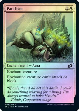 Pacifism 025/274 - Foil Ikoria: Lair of Behemoths Foil Singles (Español)