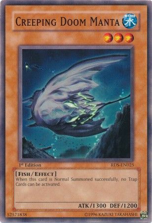 Creeping Doom Manta - RDS-EN025 - Common 1st Edition Rise of Destiny [RDS] 1st Edition Singles