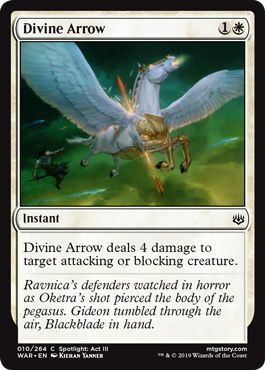 Divine Arrow 010/264 - War of the Spark Singles (Español)