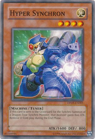 Hyper Synchron - DP09-EN005 - Common Unlimited Duelist Pack: Yusei 2 [DP09] Unlimited Singles
