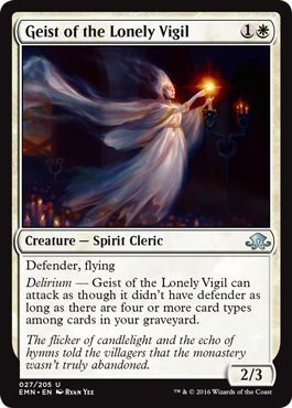 Geist of the Lonely Vigil 027/205 - Eldritch Moon Singles
