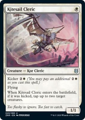 Kitesail Cleric 020/280 Zendikar Rising Singles (Español)