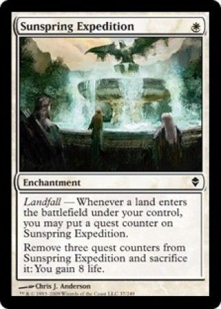 Sunspring Expedition Zendikar Singles