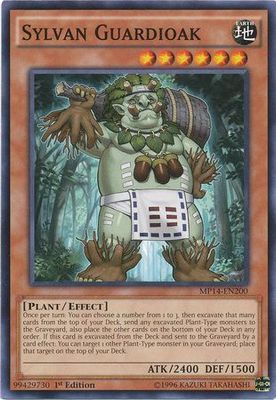 Sylvan Guardioak - MP14-EN200 - Common 1st Edition Yu-Gi-Oh! 2014 Mega-Tins Singles