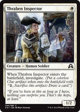 Thraben Inspector 044/297 Shadows over Innistrad Singles