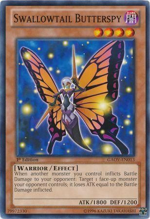 Swallowtail Butterspy - GAOV-EN013 - Common 1st Edition Galactic Overlord 1st Edition Singles (espanol)