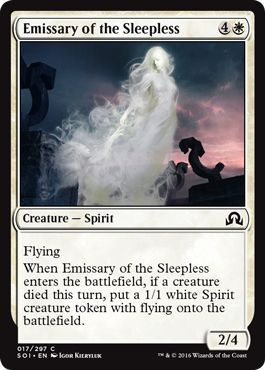 Emissary of the Sleepless 017/297 Shadows over Innistrad Singles