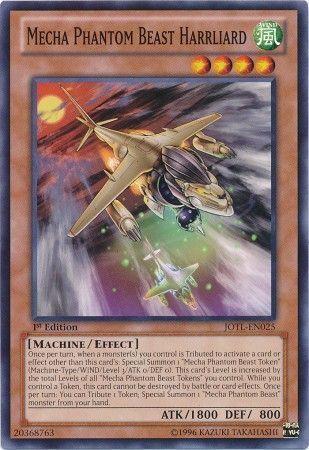 Mecha Phantom Beast Harrliard - JOTL-EN025 - Common 1st Edition Judgment of the Light 1st Edition Singles (espanol)