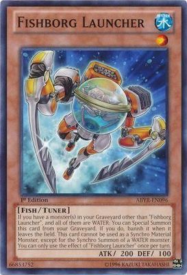 Fishborg Launcher - ABYR-EN096 - Common 1st Edition Abyss Rising 1st Edition Singles