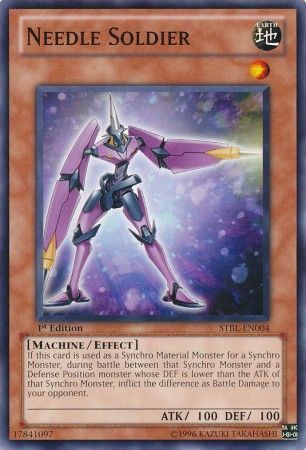 Needle Soldier - STBL-EN004 - Common 1st Edition Starstrike Blast 1st Edition Singles
