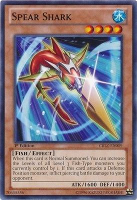 Spear Shark - CBLZ-EN009 - Common 1st Edition Cosmo Blazer 1st Edition Singles (espanol)
