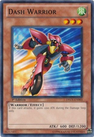 Dash Warrior - DREV-EN003 - Common 1st Edition Duelist Revolution 1st Edition Singles
