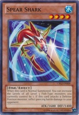 Spear Shark - CBLZ-EN009 - Common Unlimited Cosmo Blazer Unlimited Singles