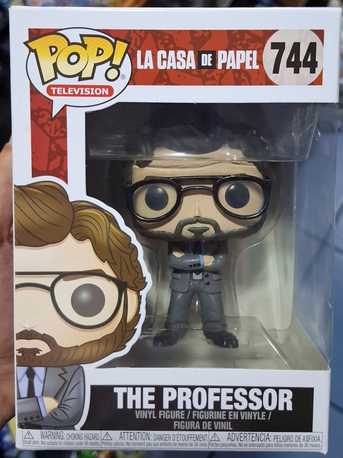 SH6 The Professor Figura Funko Pop La Casa de Papel