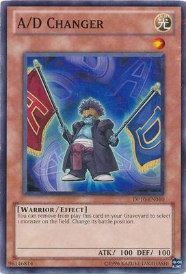 A/D Changer - DP10-EN010 - Common Unlimited Duelist Pack: Yusei 3 [DP10] Unlimited Singles