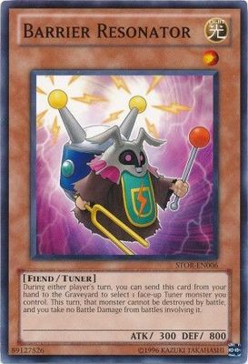 Barrier Resonator - STOR-EN006 - Common Unlimited Storm of Ragnarok Unlimited Singles