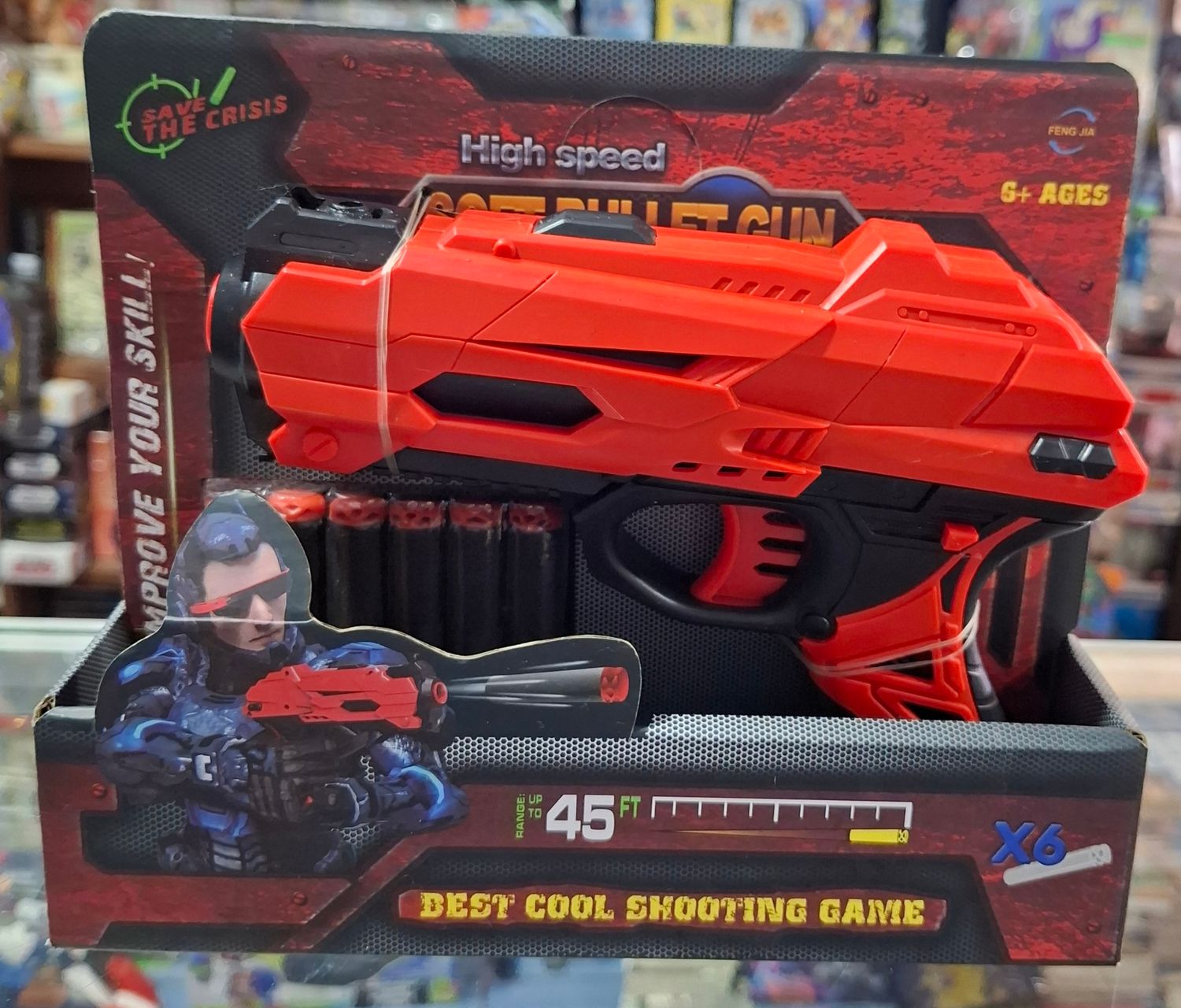 SH6 Pistola de Dardos Nueva