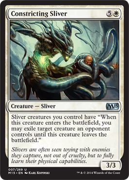 Constricting Sliver 007/269 Magic 2015 (M15) Singles