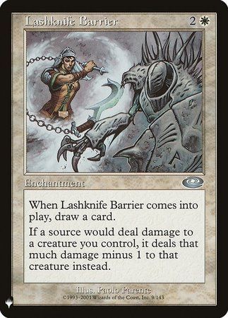 Lashknife Barrier - Mystery Booster Promo Mystery Booster Singles