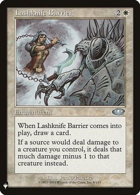 Lashknife Barrier - Mystery Booster Promo Mystery Booster Singles