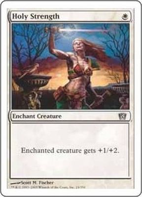 Holy Strength MTG 8th Edition Singles