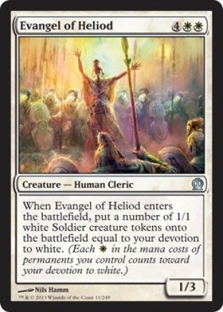 Evangel of Heliod Theros Singles (Español)