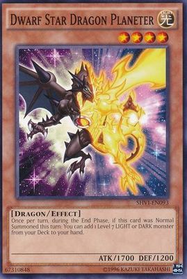 Dwarf Star Dragon Planeter - SHVI-EN093 - Common Unlimited Shining Victories Unlimited Singles