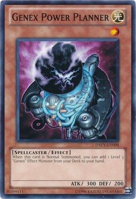 Genex Power Planner - DREV-EN098 - Common Unlimited Duelist Revolution Unlimited Singles