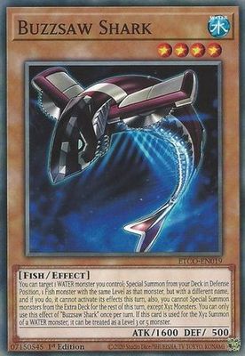 Buzzsaw Shark - ETCO-EN019 - Common 1st Edition Eternity Code 1st Edition Singles