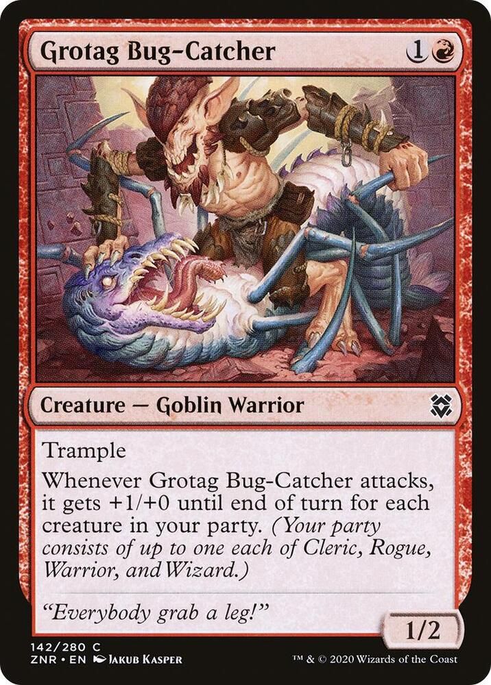 Grotag Bug-Catcher 142/280 - Zendikar Rising Singles