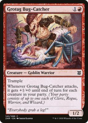 Grotag Bug-Catcher 142/280 - Zendikar Rising Singles