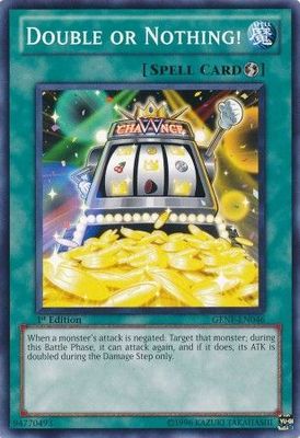 Double or Nothing! - GENF-EN046 - Common 1st Edition Generation Force 1st Edition Singles (espanol)