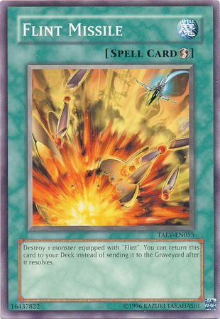 Flint Missile - TAEV-EN055 - Common Unlimited Tactical Evolution [TAEV] Unlimited Singles