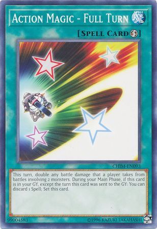 Action Magic - Full Turn - CHIM-EN093 - Common Unlimited Chaos Impact Unlimited Singles
