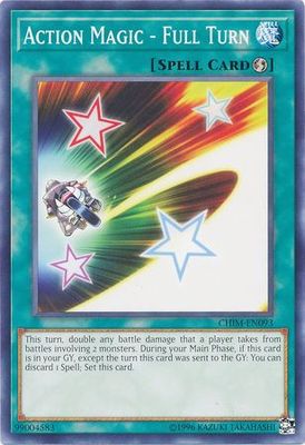 Action Magic - Full Turn - CHIM-EN093 - Common Unlimited Chaos Impact Unlimited Singles