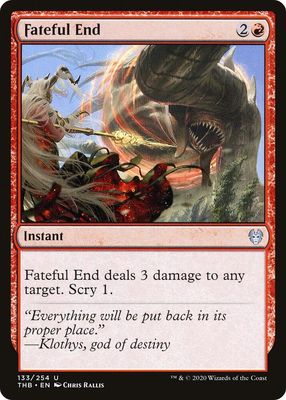 Fateful End 133/254 - Theros Beyond Death (THB) (Español)