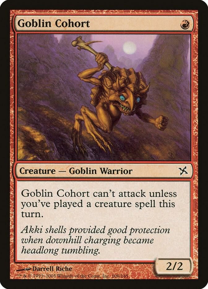 Goblin Cohort 106/165 - Betrayers of Kamigawa (BOK)
