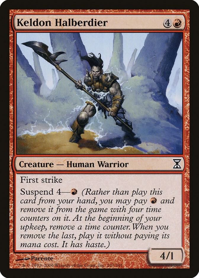 Keldon Halberdier 167/301 - Time Spiral (TSP)