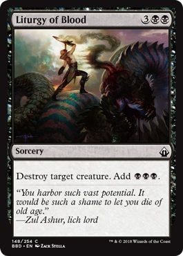 Liturgy of Blood 148/254 - Battlebond Singles