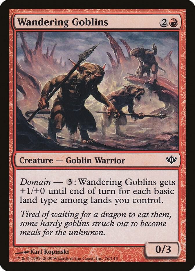 Wandering Goblins 76/145 - Conflux (CON)