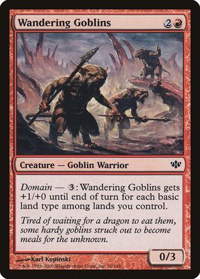 Wandering Goblins 76/145 - Conflux (CON)