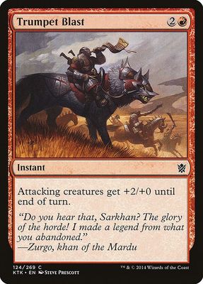 Trumpet Blast 124/269 - Khans of Tarkir (KTK) (Español)